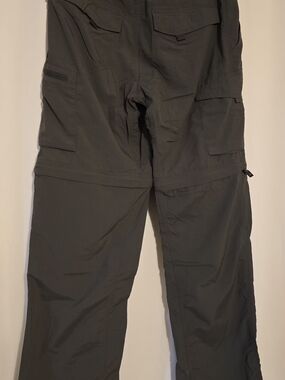 Columbia Men's Olive Green Convertible Cargo Pants